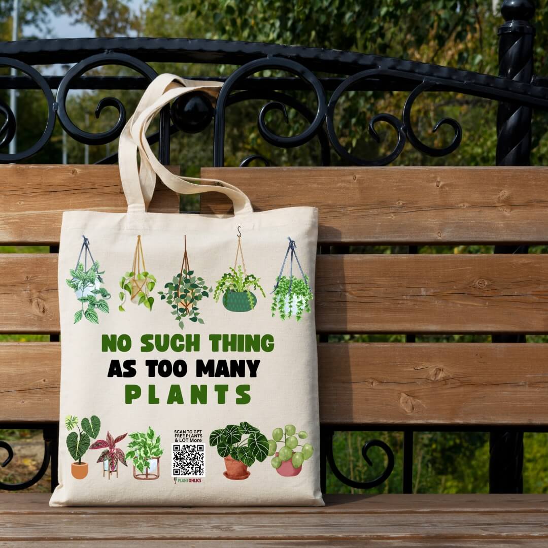 Garden Lover Tote Bag with Garden Quote No Such Thing pack of 1