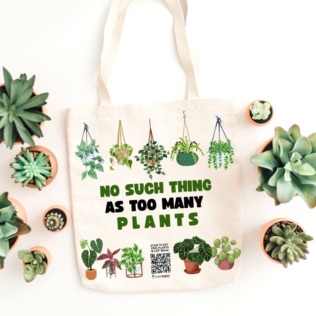 Garden Lover Tote Bag with Garden Quote No Such Thing pack of 1