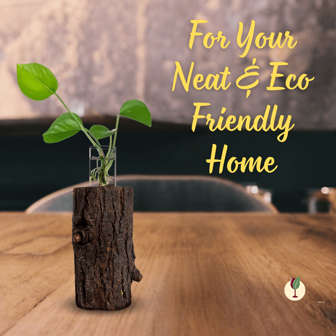 Gardening Happiness Box - Live Plant with Mini Bark Planter