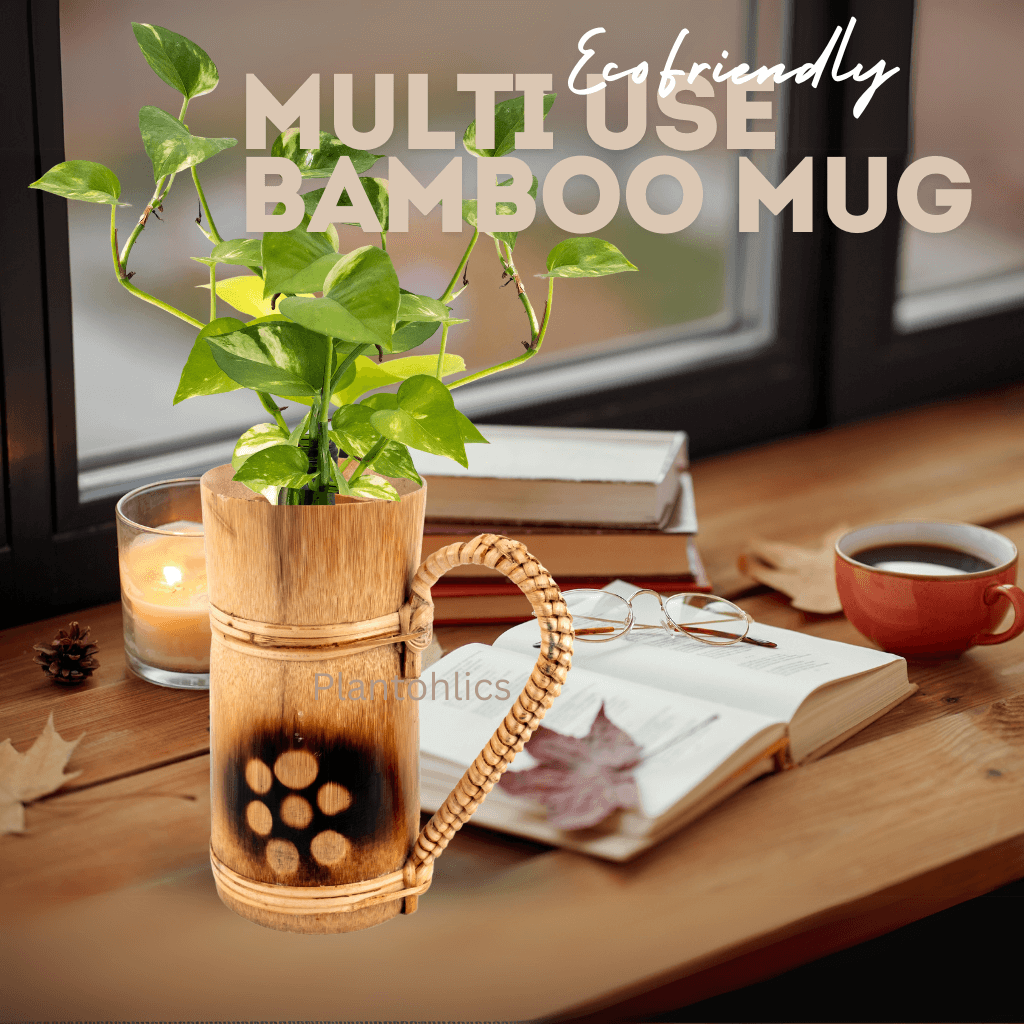 Bamboo Mug Gift Natural Home Decor