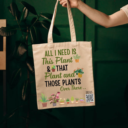 Garden Lover Tote Bag Garden Quote Bag