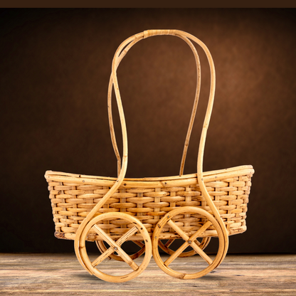 Handmade Bamboo cane premium basket planter