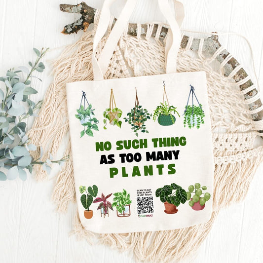 Garden Lover Tote Bag with Garden Quote No Such Thing pack of 1