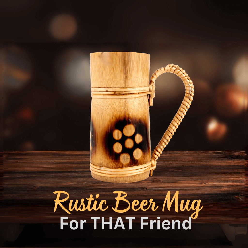 Bamboo Mug Gift Natural Home Decor