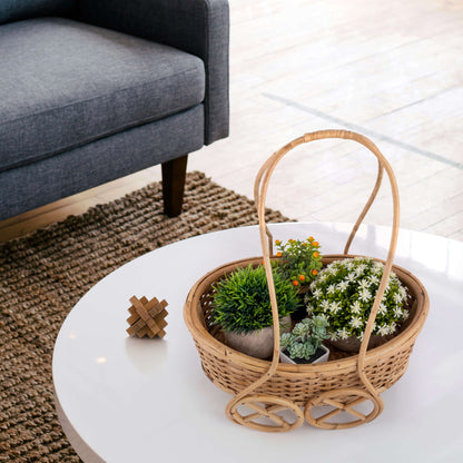Handmade Bamboo cane premium basket planter